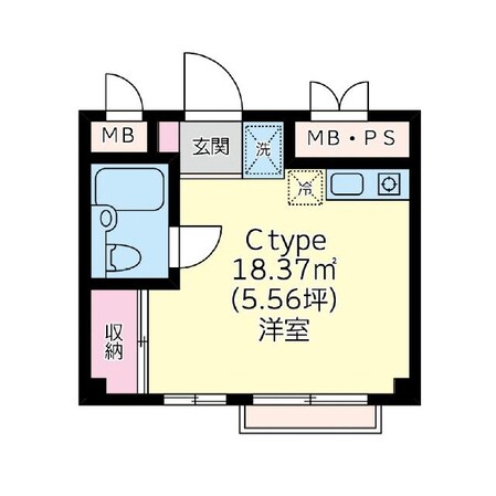 杉山ビルの物件間取画像